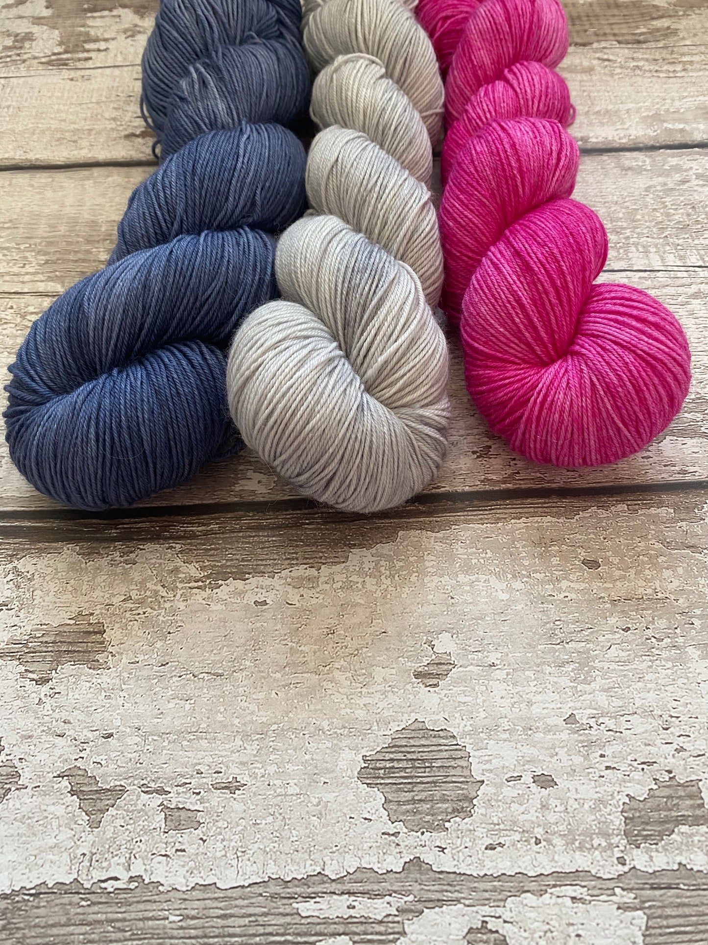 3 Skein Colour Pop Kit Sock - Cool Rebel