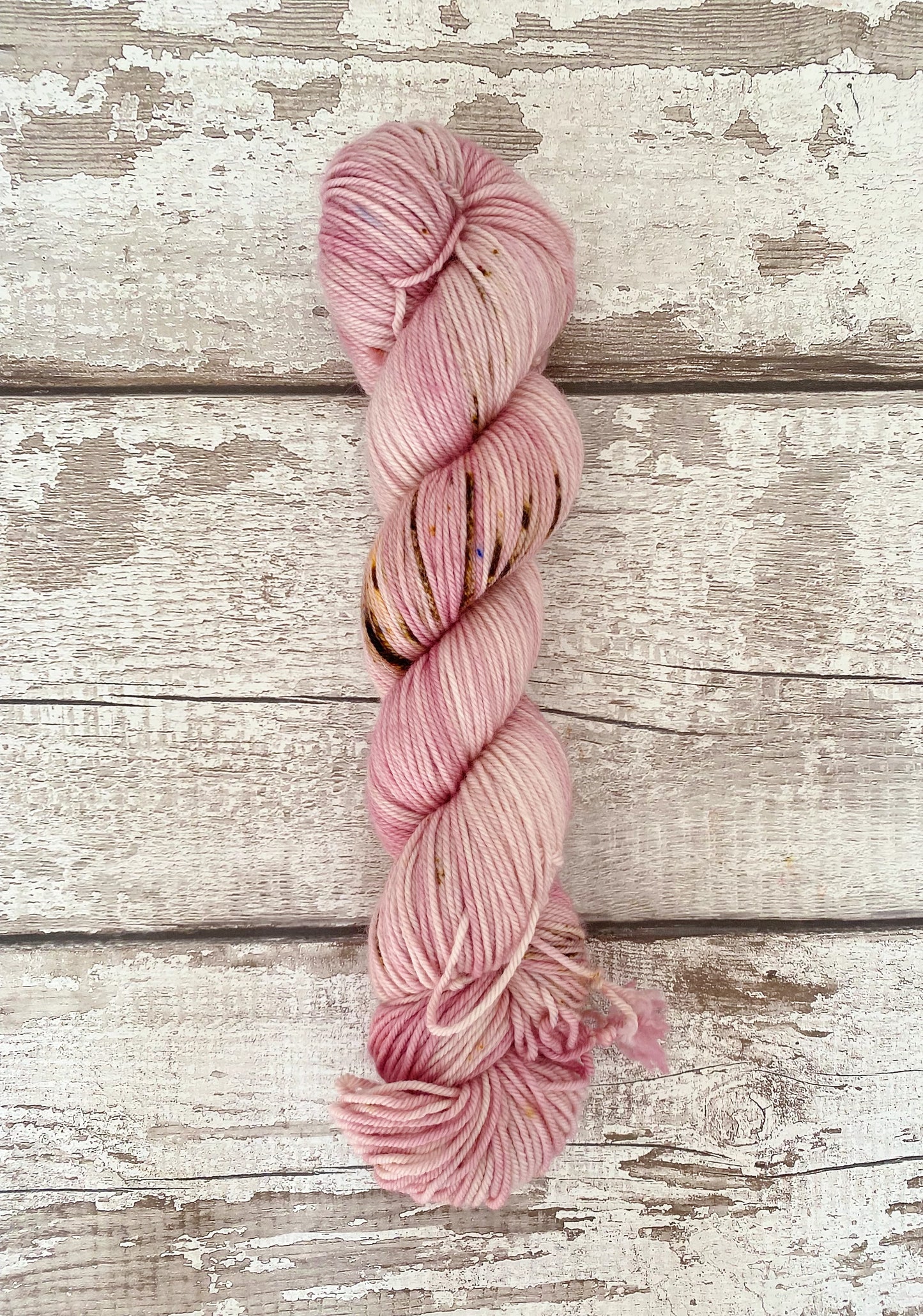 Hand Dyed Yarn Worsted Second Hand Rose