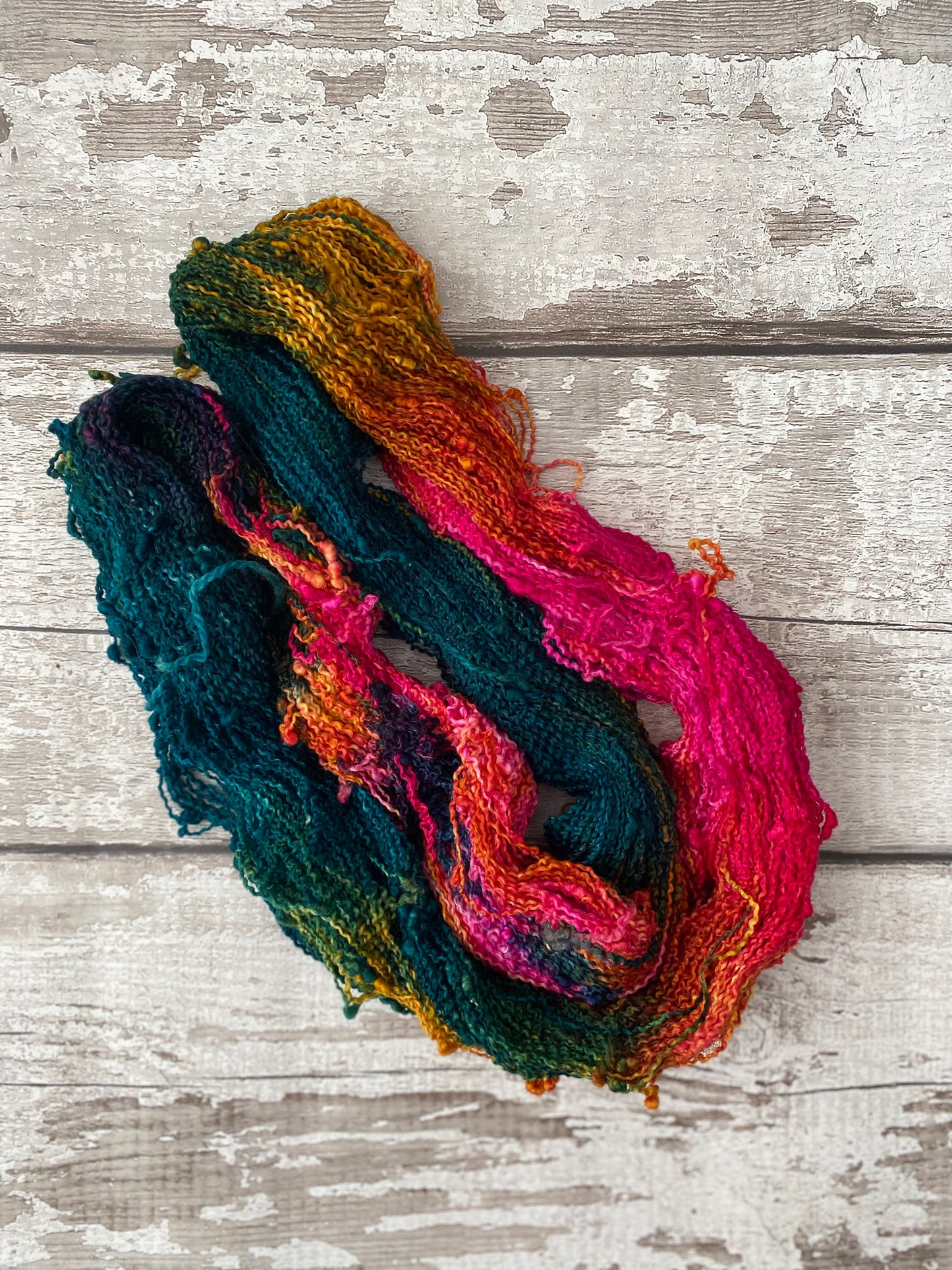 Hand Dyed Yarn 4ply Merino Nylon Slub The Great