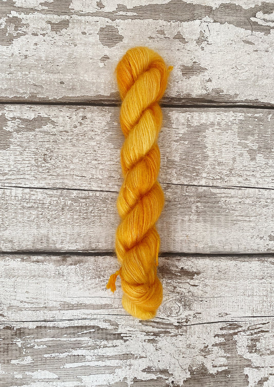 Lace Kid Silk Mohair Yarn Pumpkin Everything
