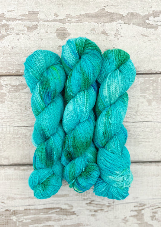 Hand Dyed Yarn FOLK 4ply Seascape