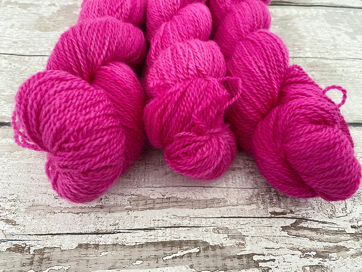 Hand Dyed Yarn FOLK 4ply Rebel Girl