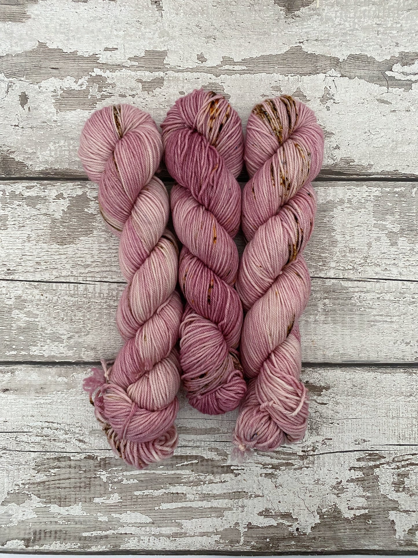Hand Dyed Yarn DK Second Hand Rose