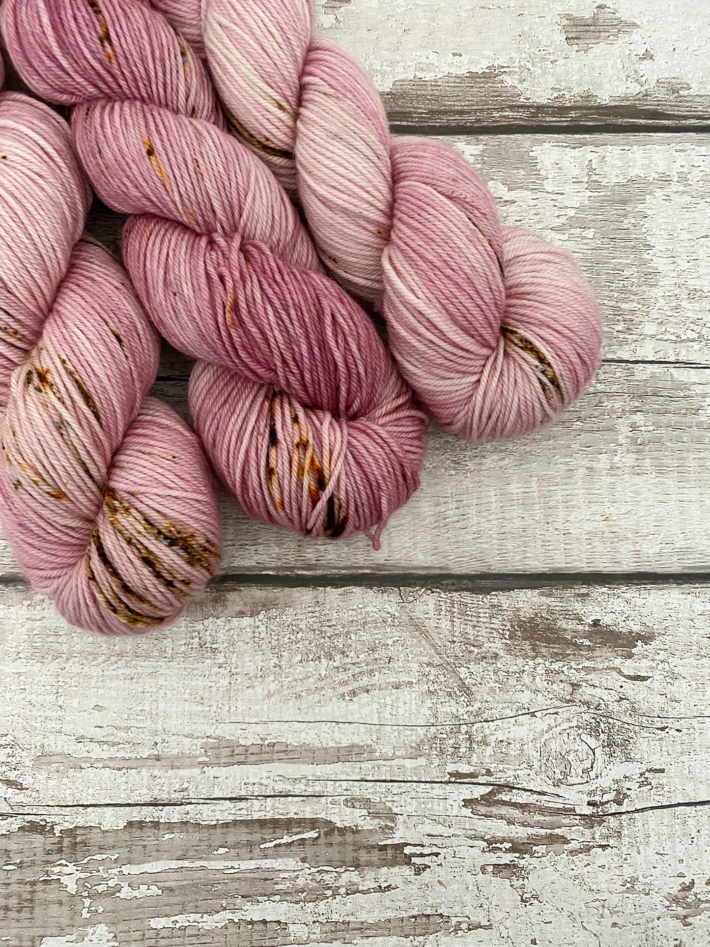 Hand Dyed Yarn DK Second Hand Rose