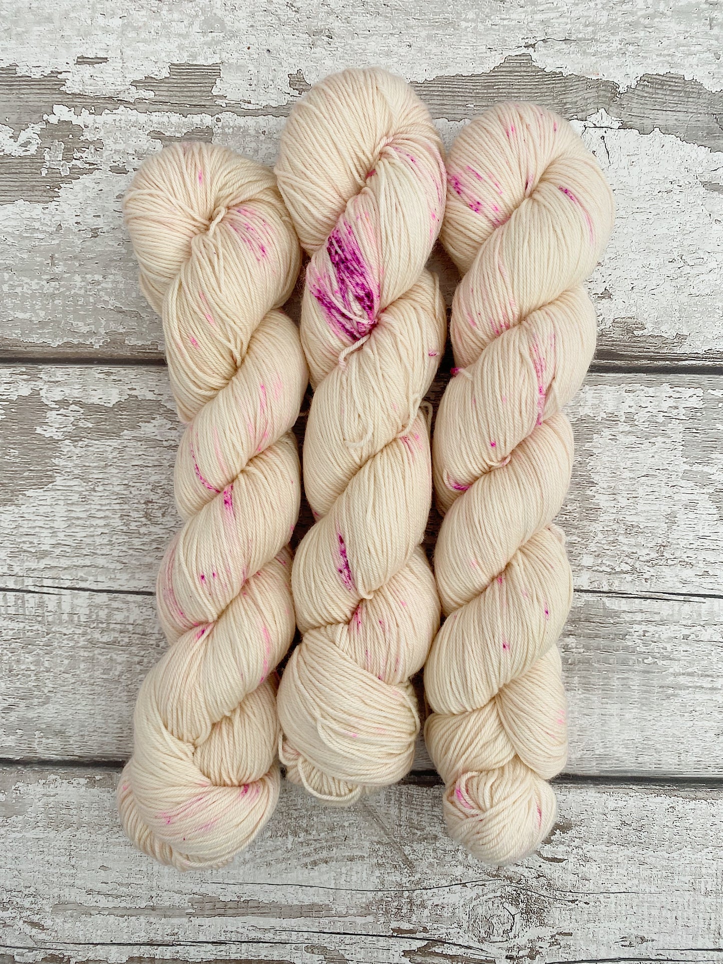 Hand Dyed Yarn 100% Merino 4ply Most Ardently