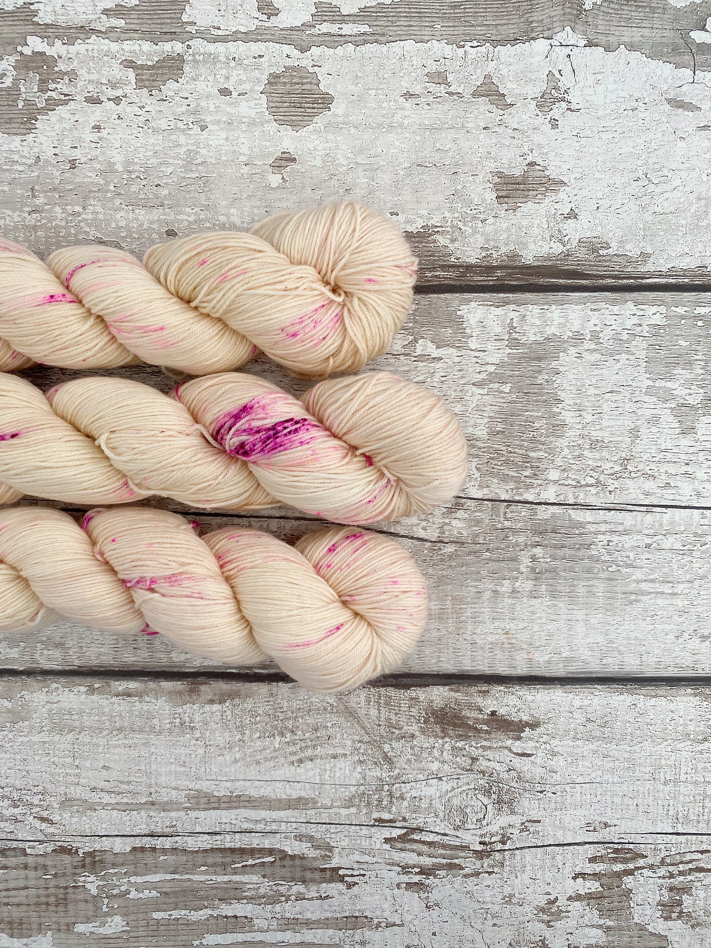 Hand Dyed Yarn 100% Merino 4ply Most Ardently