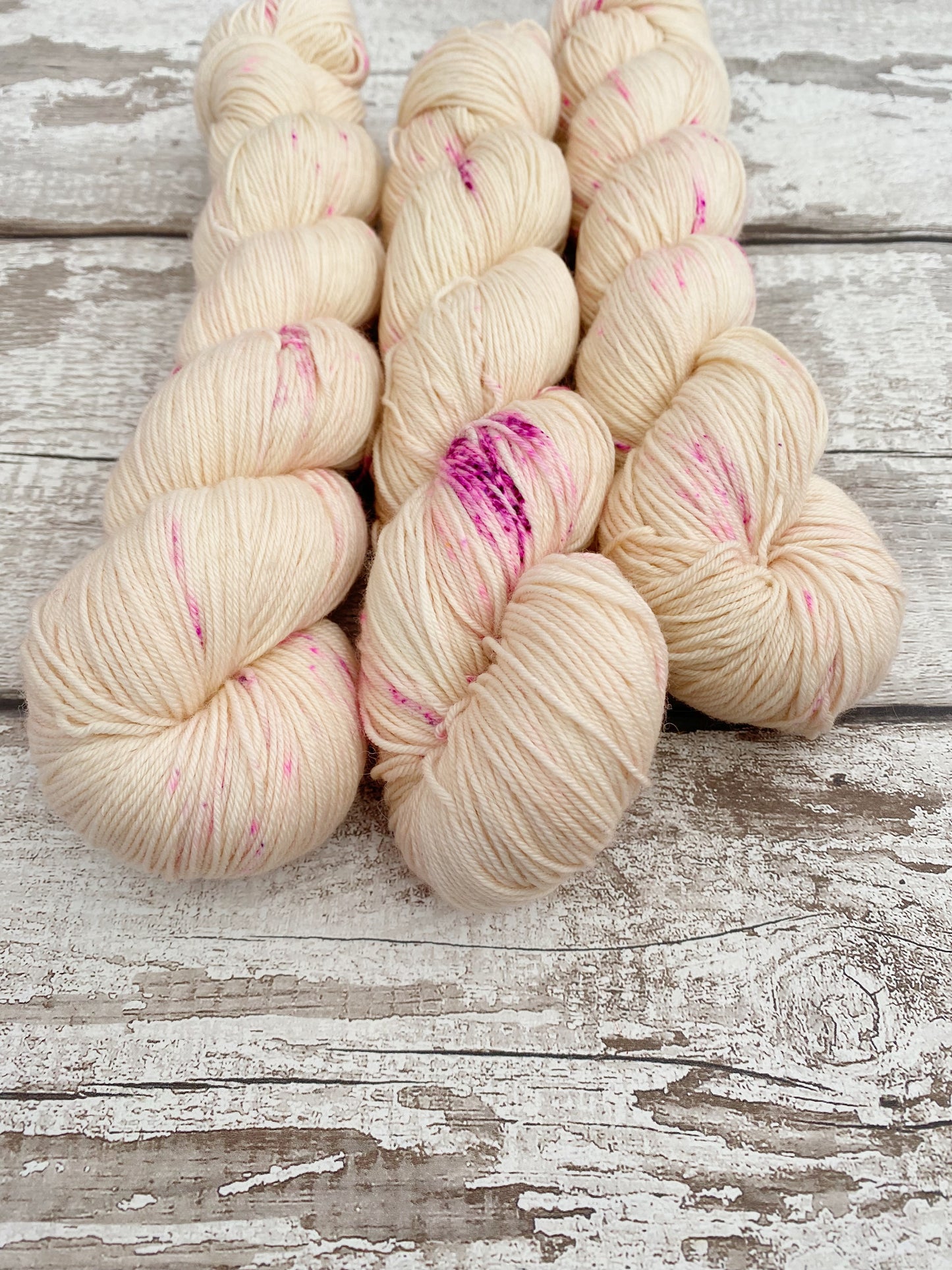 Hand Dyed Yarn 100% Merino 4ply Most Ardently