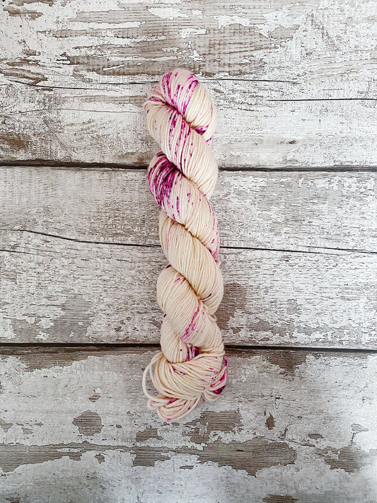 Hand Dyed Yarn Worsted Most Ardently