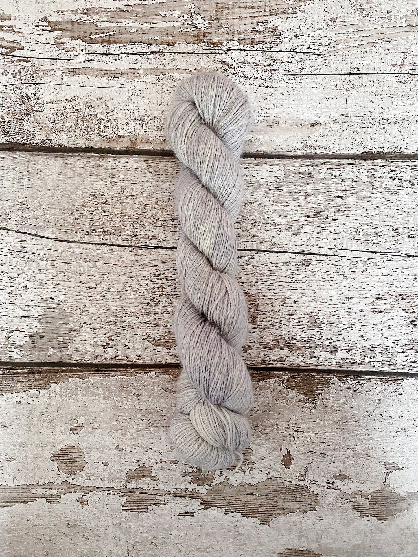 Hand Dyed Yarn Luxe 4ply Chainmail