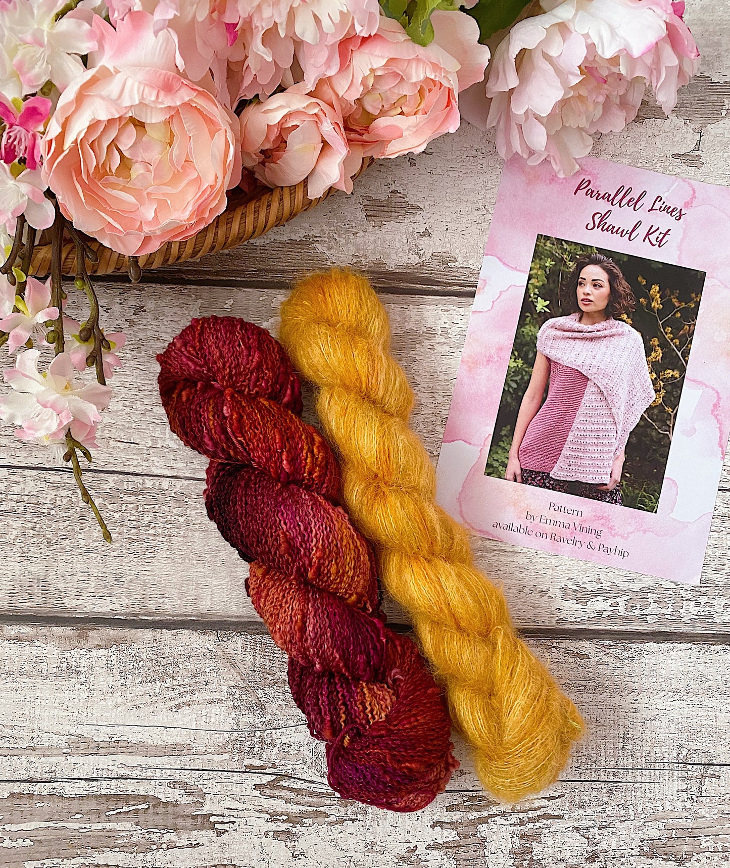 Parallel Lines Shawl Kits