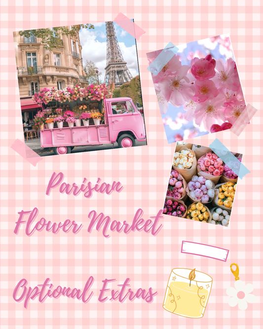 Parisian Flower Market Collection OPTIONAL EXTRAS Pre-Order
