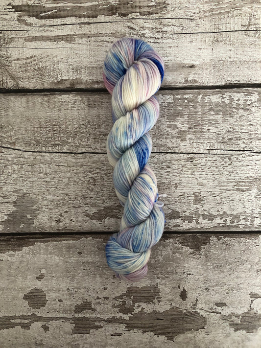 Hand Dyed Yarn DK Sugar, Butter, Flour.