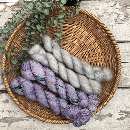 Merino & Mohair Sweater Kit - Cottage Garden Society PRE-ORDER