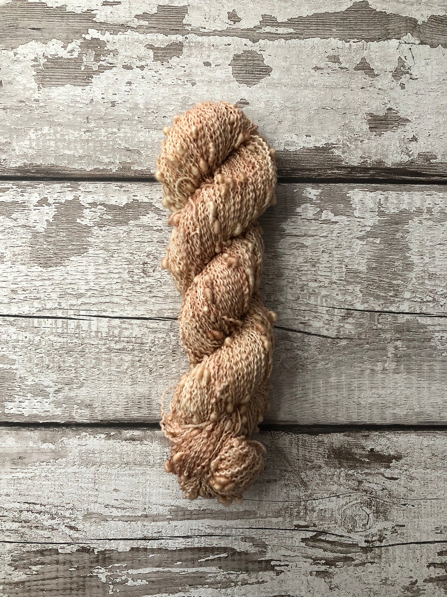 Hand Dyed Yarn 4ply Slub Copperline