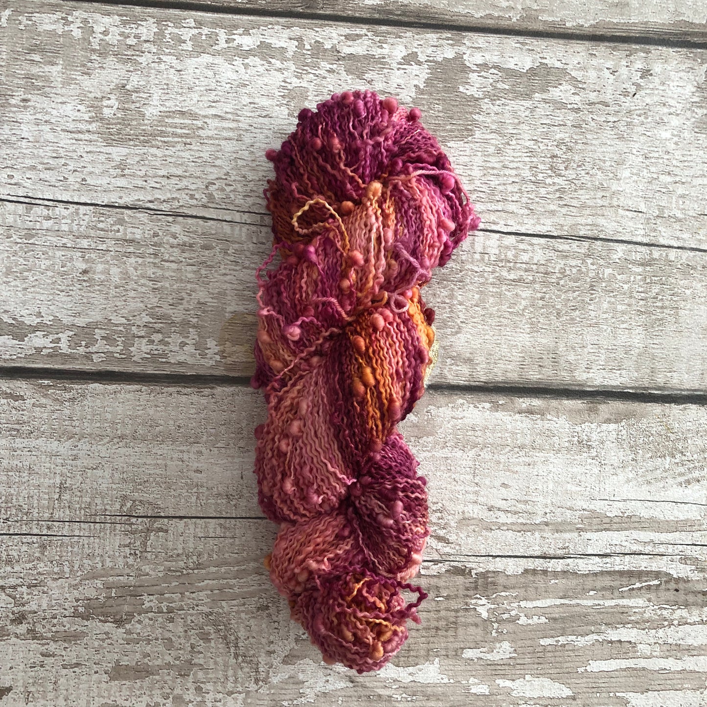 Hand Dyed Yarn 4ply Slub Sweater Season