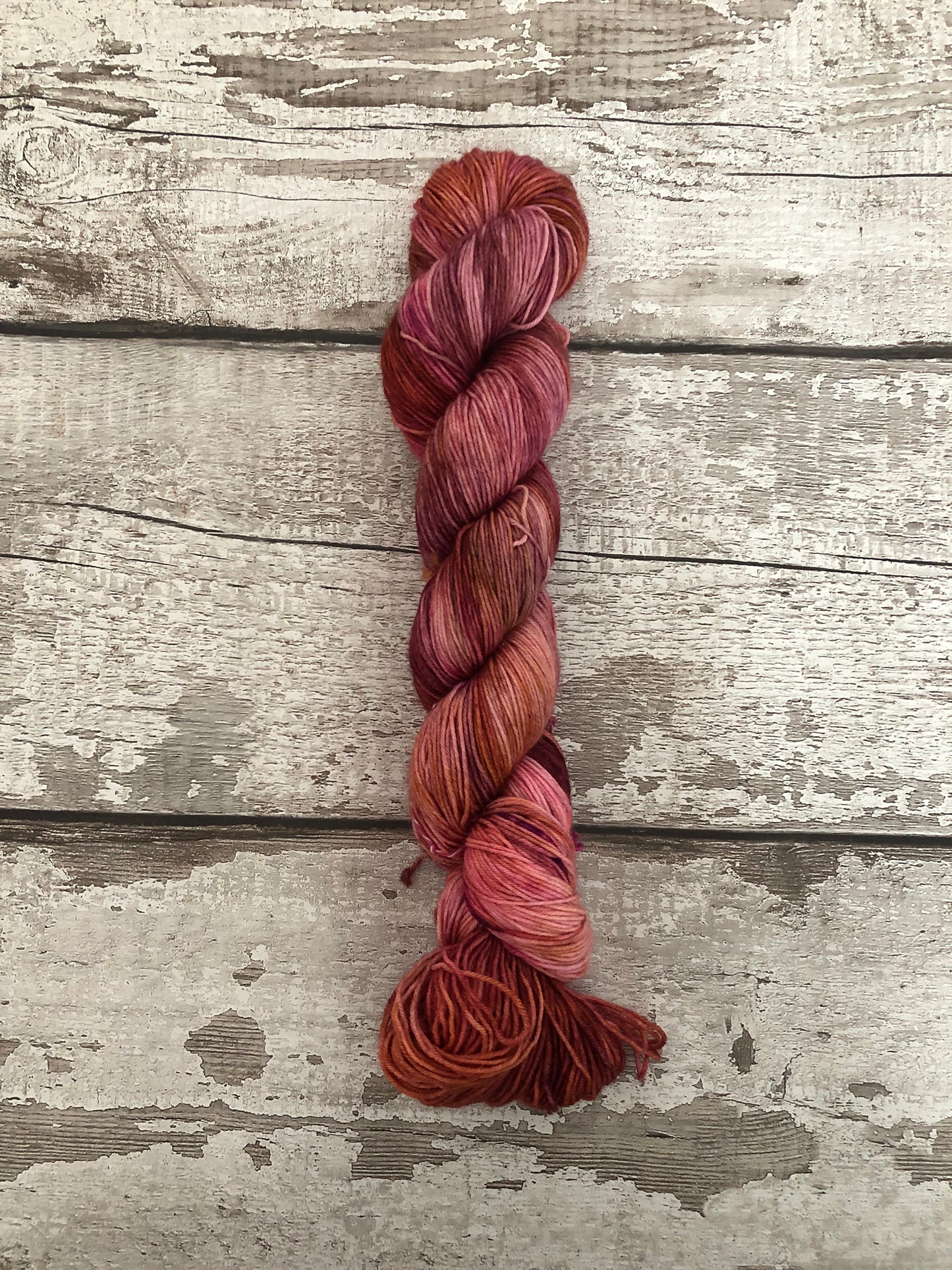 Hand Dyed Yarn 100% Merino 4ply Sweater Season