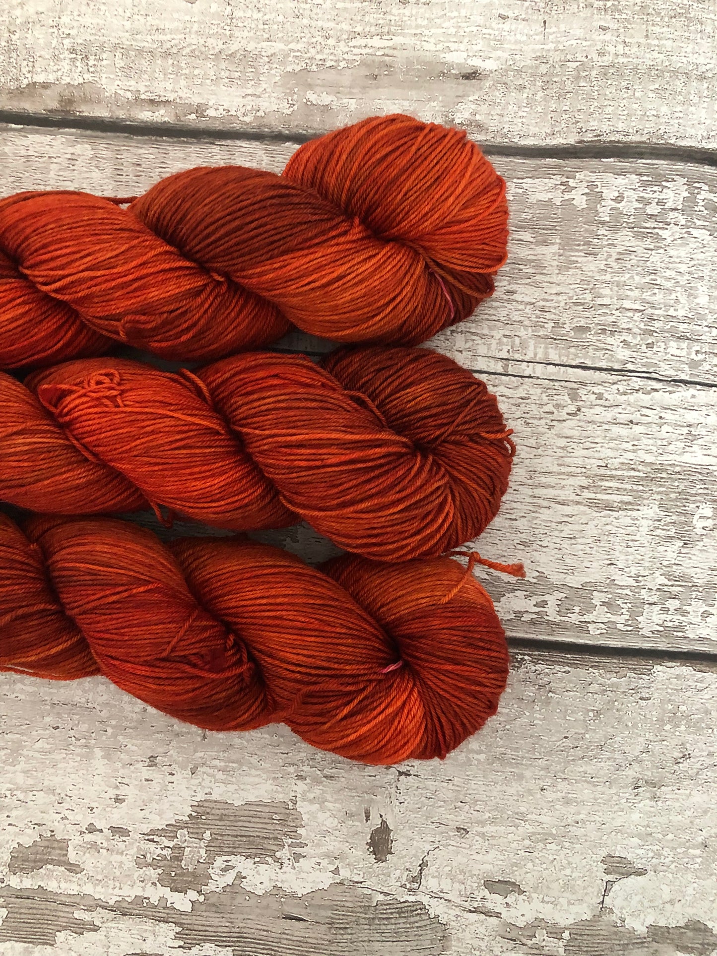 Hand Dyed Yarn 100% Merino 4ply Bronze Age