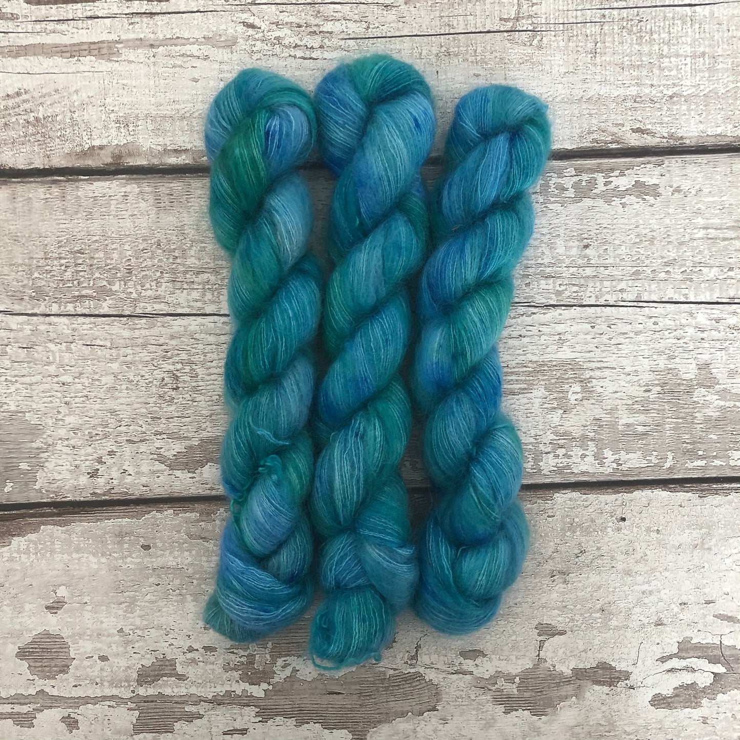 Lace Kid Silk Mohair Yarn Blue Planet