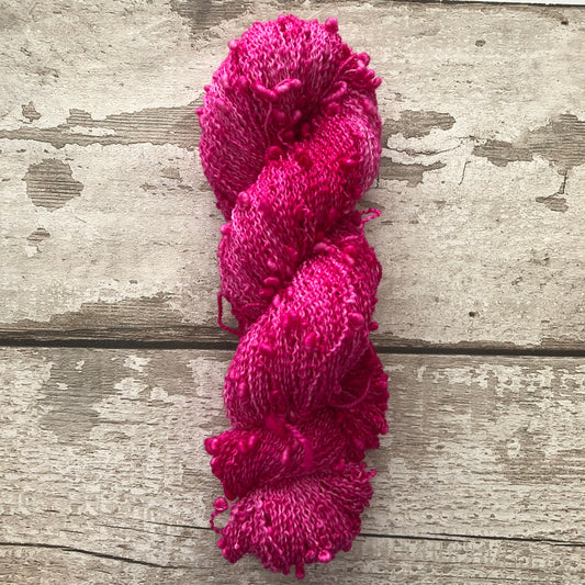 Hand Dyed Yarn 4ply Slub Rebel Girl