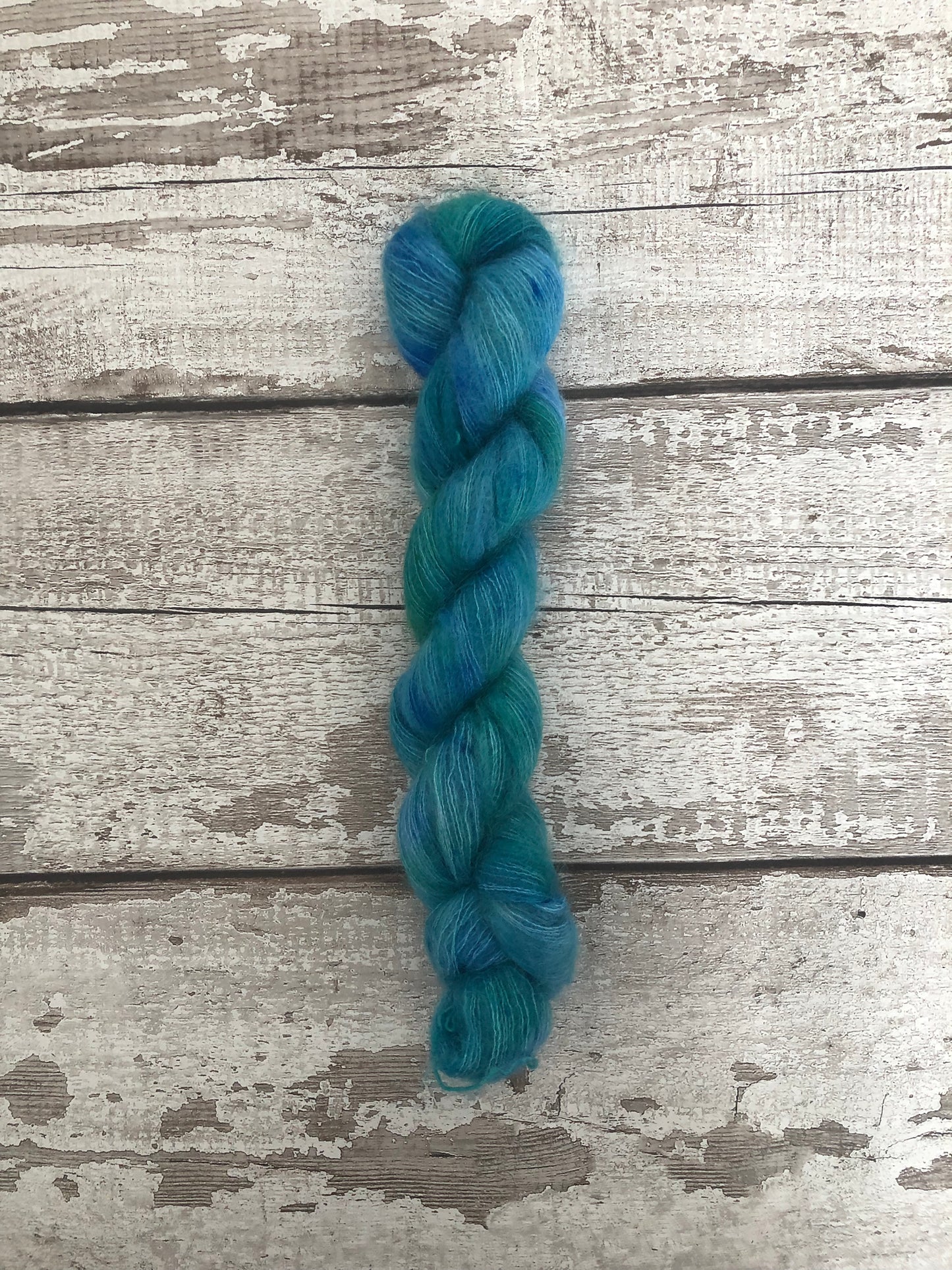 Lace Kid Silk Mohair Yarn Blue Planet