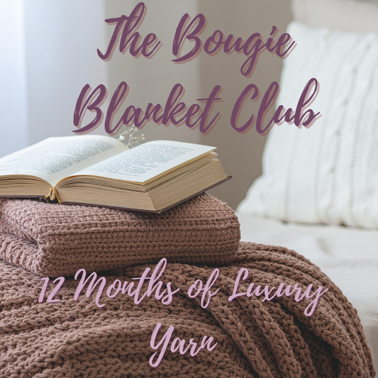 Bougie Blanket Luxe Monthly Yarn Club