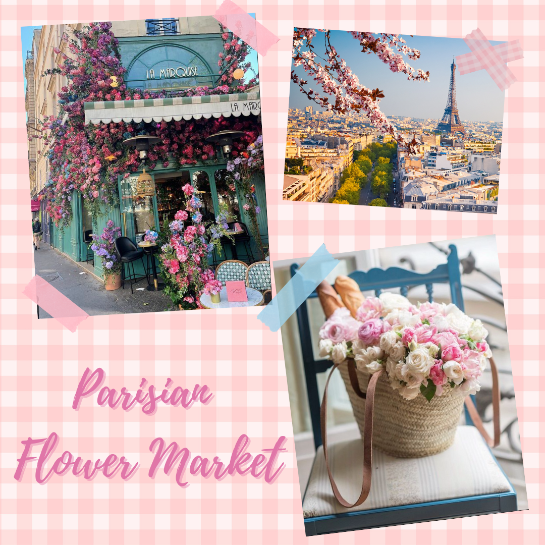 Parisian Flower Market - Bleu Clair PRE-ORDER