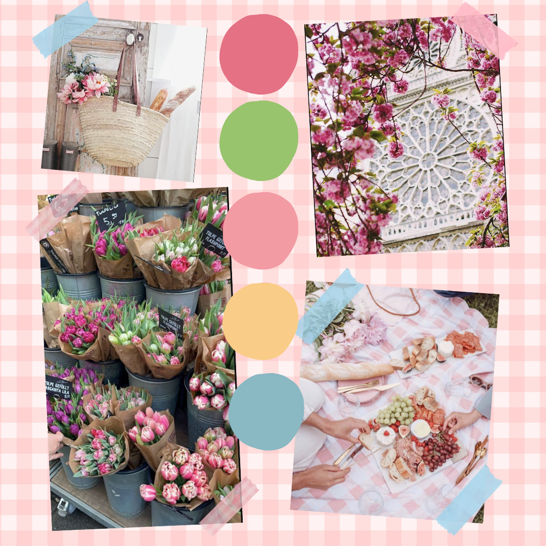 Parisian Flower Market - Bleu Clair PRE-ORDER