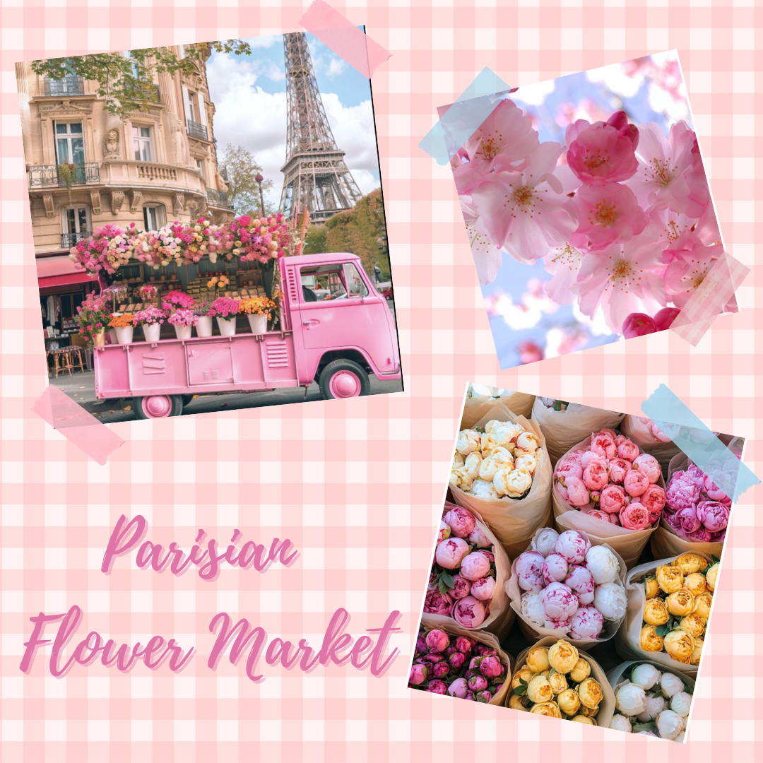 Parisian Flower Market - Bleu Clair PRE-ORDER