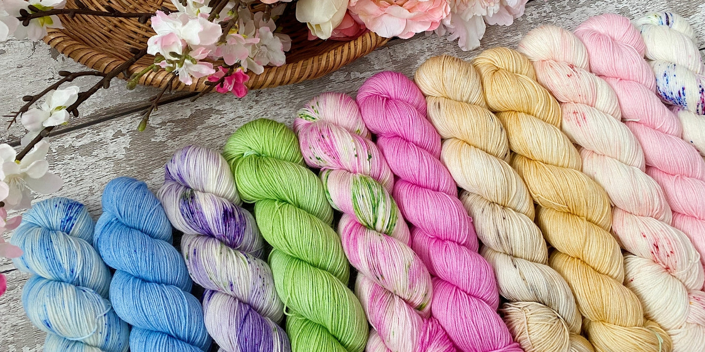Hand Dyed Yarn | DK | Une Inflorescence