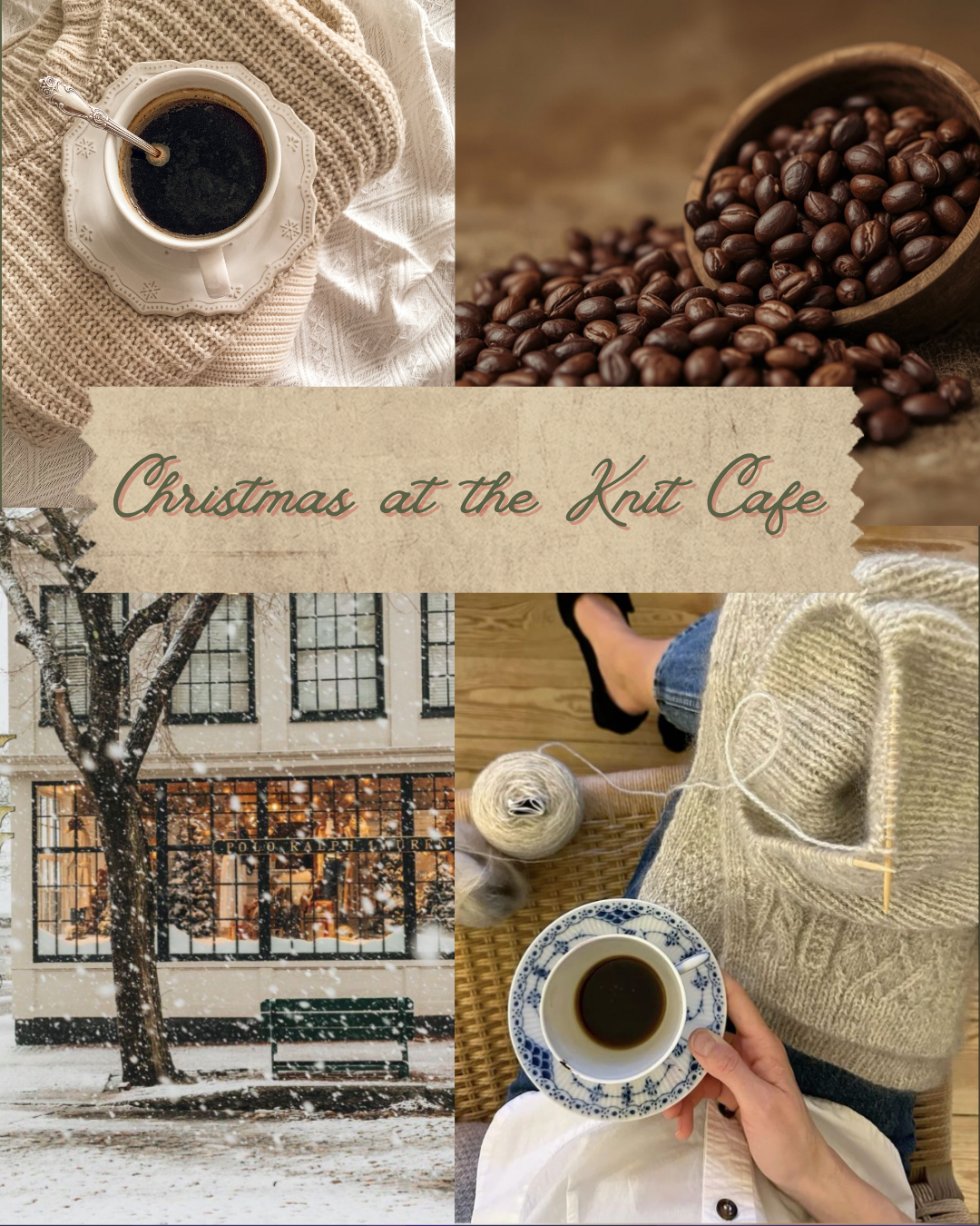 Advent 2026 Christmas at the Knit Café Advent 24 x MINISKEINS