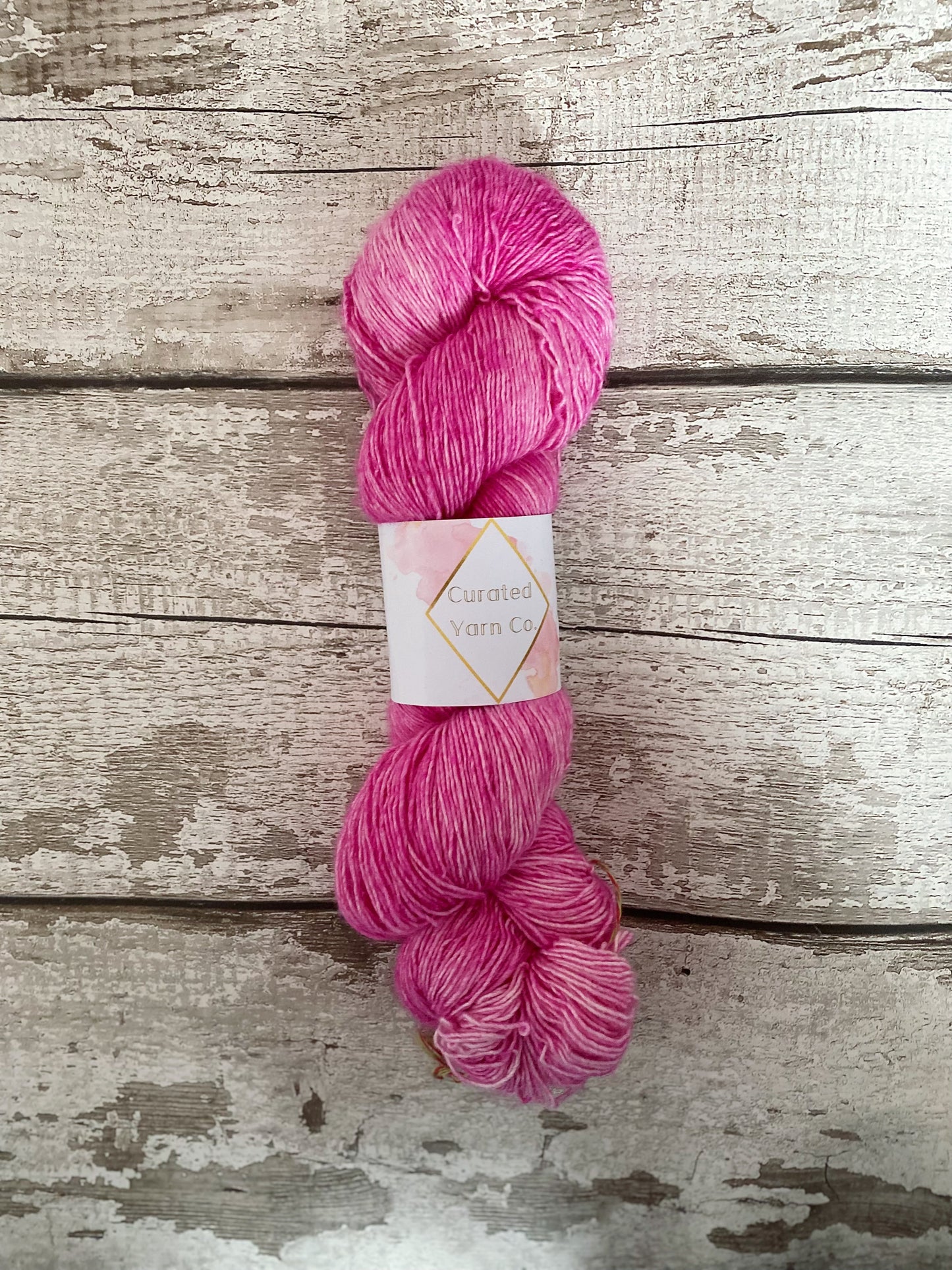 Hand Dyed Yarn Silk Alpaca Single Ply Rebel Girl SALE