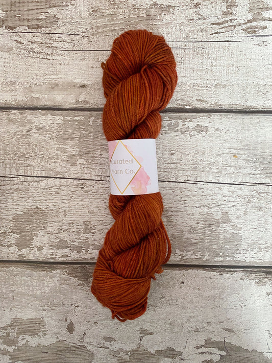 Hand Dyed Yarn 4ply Merino Nylon Bronze Age SALE