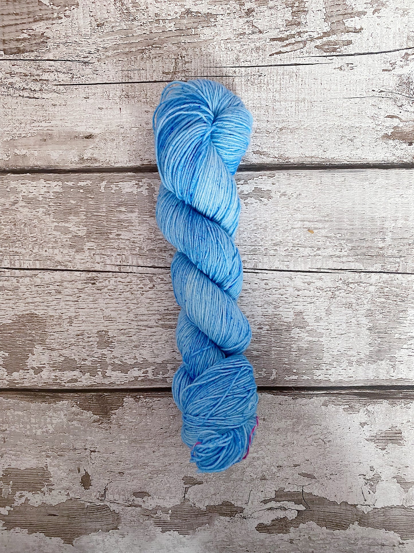 Hand Dyed Yarn 100% Merino 4ply Ciel