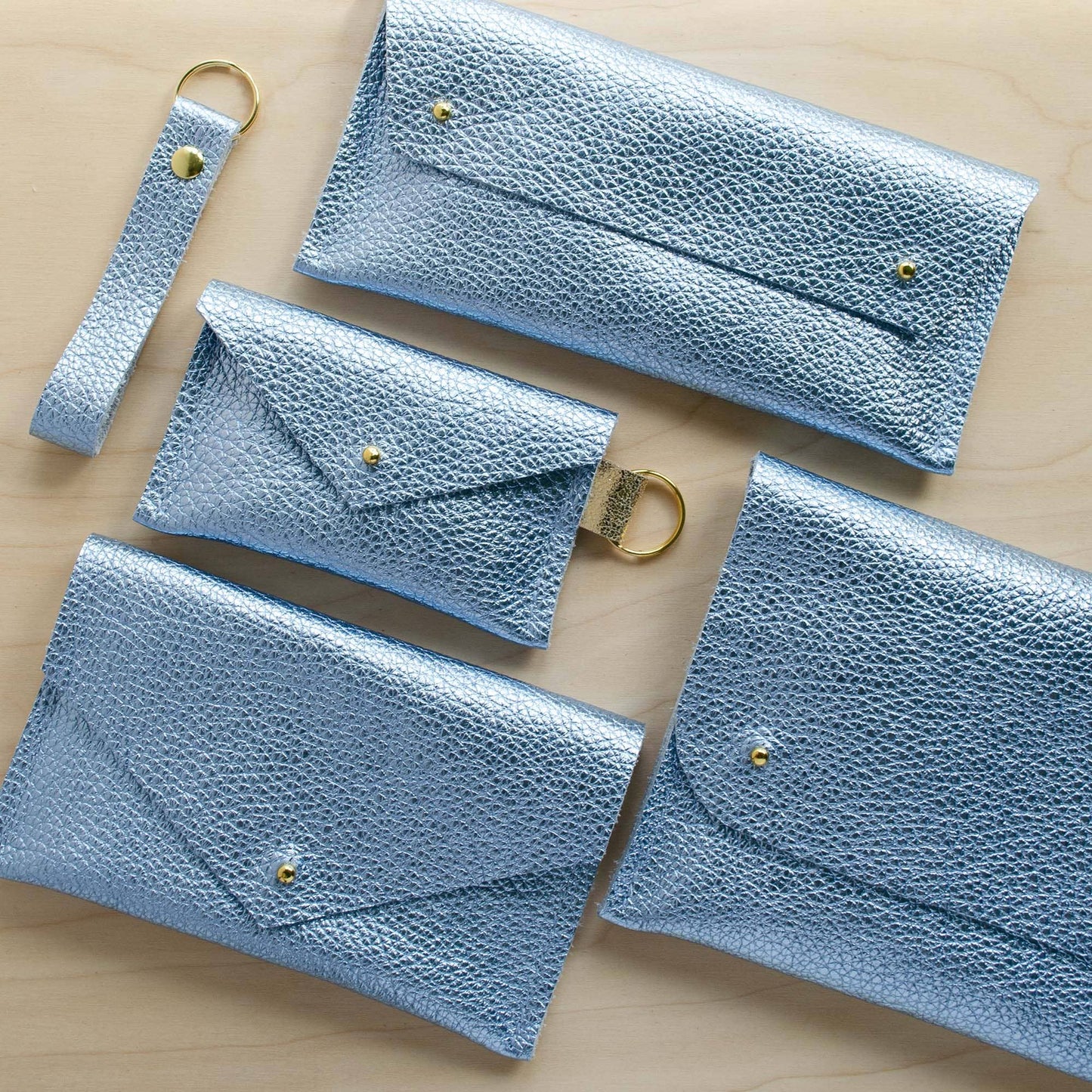 Leather Stitch Markers Pouch