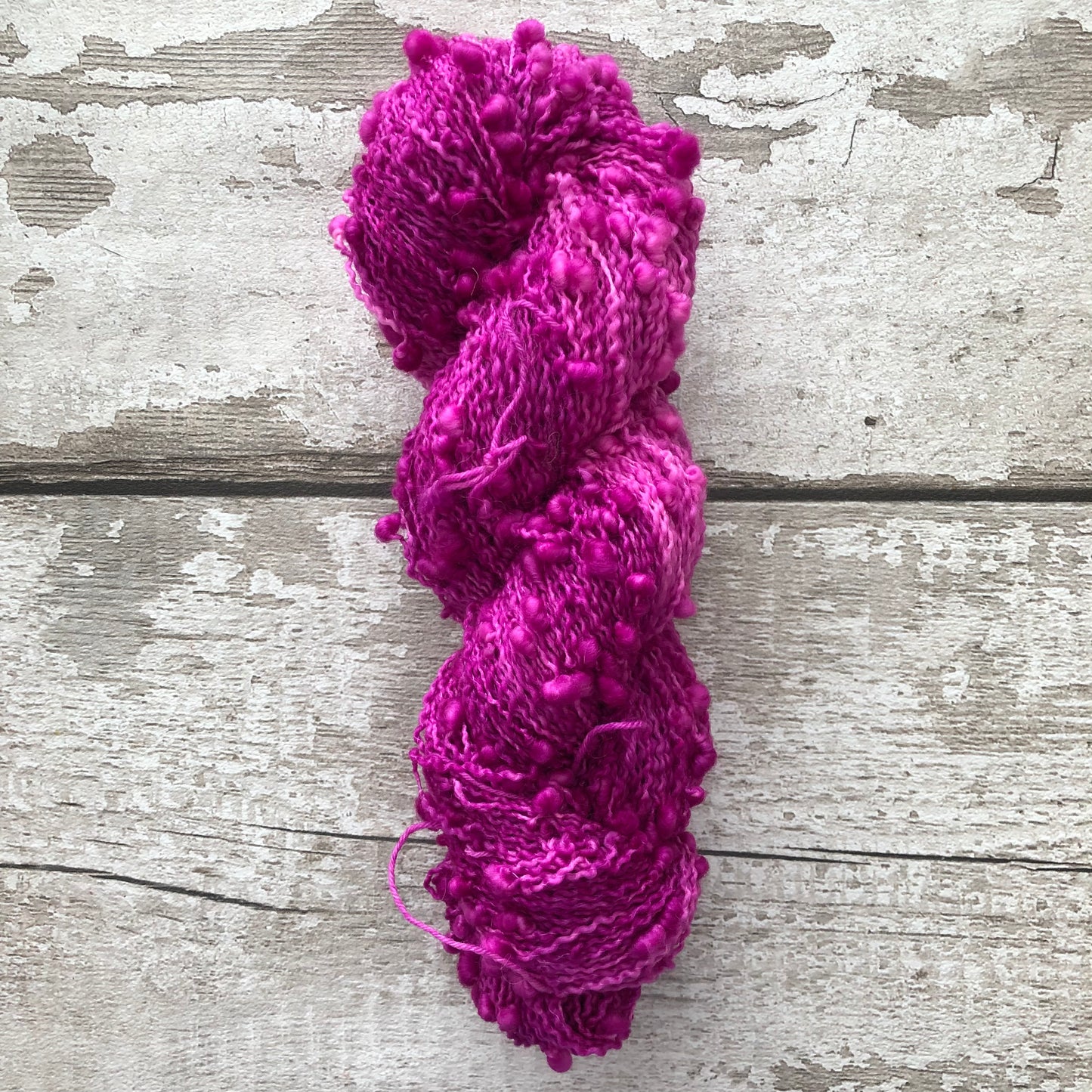 Hand Dyed Yarn 4ply Slub Rollerskate