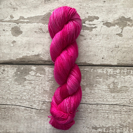 Hand Dyed Yarn 4ply Merino Nylon Rebel Girl