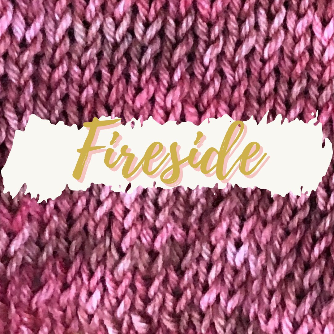 Hand Dyed Yarn 4ply Merino Nylon Fireside